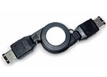 Retractable Firewire Cables