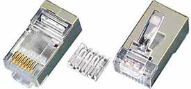 CAT6 Shielded Stranded RJ45 Plug