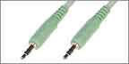 Stereo Audio Cables 3.5mm jack, Male-Male