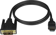 DVI-D male to HDMI-A male cable