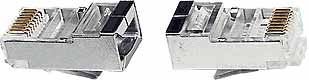 CAT5E stranded RJ45 plug shielded