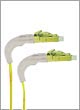 Duplex Right Angle LC to LC 9-micron Singlemode