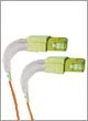 Duplex Right Angle SC to SC 62.5-micron Multimode
