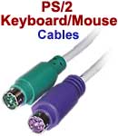 PS/2 Keyboard/Mouse Cables