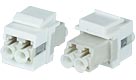 Duplex LC Female to Female Snap-In Module