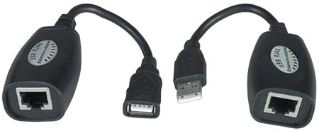 Ultra-Low-Cost USB Extender, 1-Port, 150'