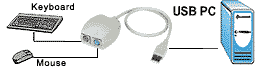 USB to PS2 Adapter