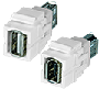 USB/Firewire Keystone Jacks