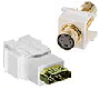Video/Audio Keystone Jacks