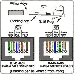 Insert prepared cable into plug.