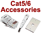 Cat5/6 cables and accessories