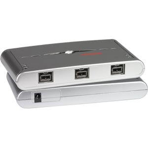 Firewire   on Low Cost Ieee 1394b Firewire 800 Hub  3 Port