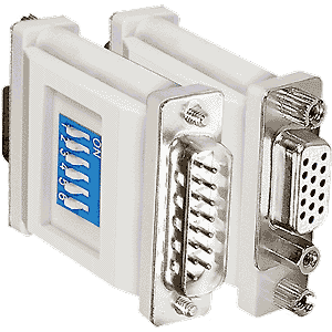 15D male (MAC)-VGA female adapter