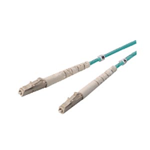 10 Gigabit duplex 50-micron multimode LC to LC cable, 5 meters