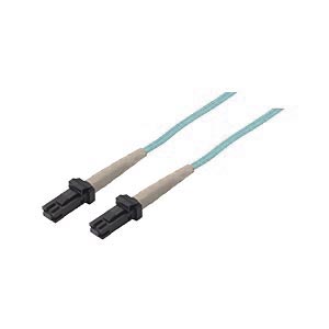 10 Gigabit duplex 50 micron multimode MTRJ to MTRJ cable 1 meter