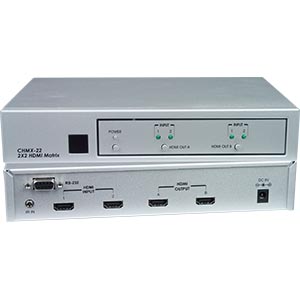 2 Input - 2 Output HDMI Matrix Switch