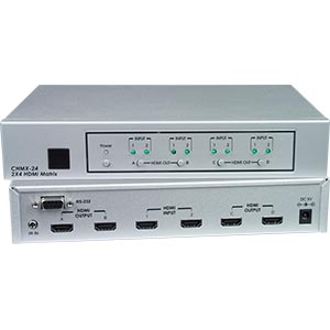 2 Input - 4 Output HDMI Matrix Switch