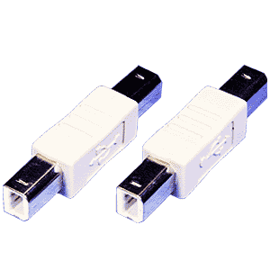 USB B Male to B Male Adapter