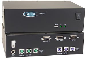 KVM Splitter, 2 port