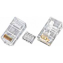 CAT6 Stranded RJ45 Plug for 24-26 AWG Cable CAT6 Stranded RJ45 Plug for 24-26 AWG Cable