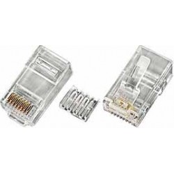 CAT6 Solid RJ45 Plug for 24-26 AWG Cable CAT6 Solid RJ45 Plug for 24-26 AWG Cable