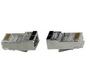 CAT5e Shielded Solid RJ45 Plug for 24-26 AWG Cable