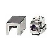 CAT5e Vertical Keystone Jack, Shielded