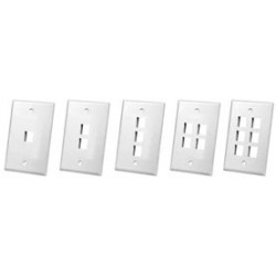 Leviton Plastic Keystone Wallplates Leviton Plastic Keystone Wallplates