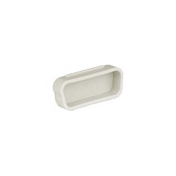 DVI Male Connector Cover, White DVI Male Connector Cover, White