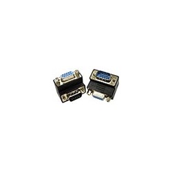 Up Angled VGA Adapter, Male to Female Up Angled VGA Adapter, Male to Female