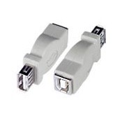 USB 2.0 Type A Female to Type B Female Adapter
