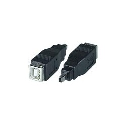 USB 2.0 Type B Female to Mini 8-pin Male Adapter for Fuji Camera USB 2.0 Type B Female to Mini 8-pin Male Adapter for Fuji Camera