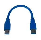 USB 3.0 Type A Gender Changer Cable, Male to Male