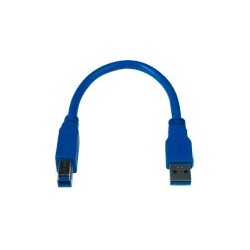USB 3.0 Type A Male to Type B Male Adapter Cable