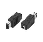 FireWire 4-pin Female to 6-pin Male Adapter
