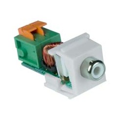 Composite RCA Video Audio Balun via CAT5 Composite RCA Video Audio Balun via CAT5