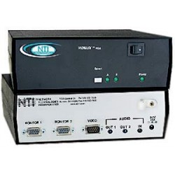 VGA + Audio Switch: 1x2 VGA + Audio Switch: 1x2