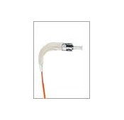 Right Angle ST-ST Simplex Multimode Fiber Patch Cables, 62.5-Micron