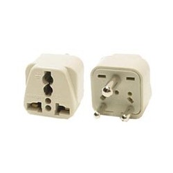 Universal BS 546 Type D Power Adapter for India, Parts of Africa Universal BS 546 Type D Power Adapter for India, Parts of Africa