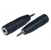 2.5mm Male Plug to 3.5mm Female Jack Stereo Audio Headphone Adapter