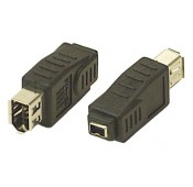 FireWire 6-pin Female to 4-pin Female Adapter