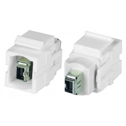 FireWire 4-pin Keystone Jack, Female to Female FireWire 4-pin Keystone Jack, Female to Female