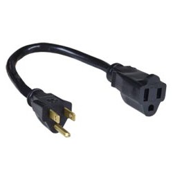 VPI Introduces the NEMA 5-15P to NEMA 5-15R Power Extension Cord