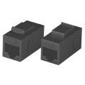 RJ45-6A-FF-SNP-BLACK