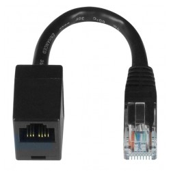 RJ45 RS232 Serial Crossover Adapter