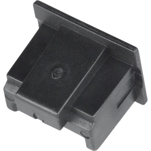 10 blister black InLine® 59942C dust cover for RJ45 socket 
