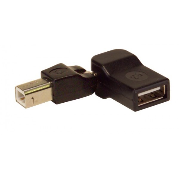 Flexible USB Gender Changer Type A B Female Male Swivel
