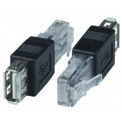 USB Type A Female to RJ45 Male Adapter USB Type A Female to RJ45 Male Adapter