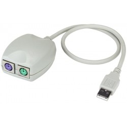 USB PS/2 Adapter (PC, MAC, and SUN support)