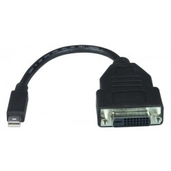 Mini DisplayPort Male to DVI-D Female Adapter Cable